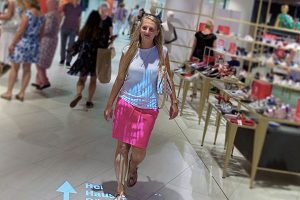 Lichtprojektionen am Point-of-Sale