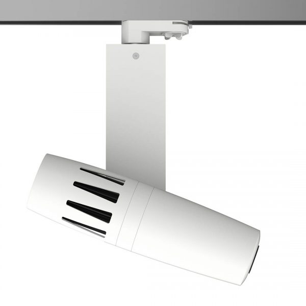 PHOS gobo projector for track lighting - white