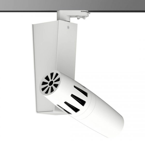 PHOS gobo projector for track lighting - white