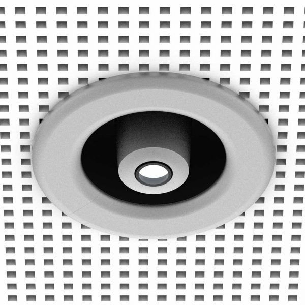 gobo projector for suspended ceilings - silver