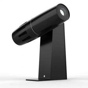 Logoprojektor für den Außenbereich, Farbe schwarz