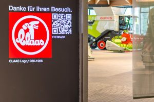 Lichtprojektionen im CLAAS-Museum