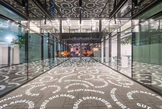 Light Art at Cologne University Hospital