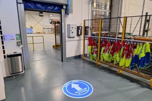 Projektionen für mehr Sicherheit bei L’Oréal