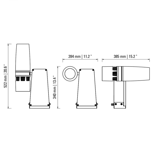 PHOS 160 pole mount - Image 4
