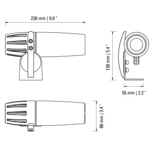 PHOS 15 pole mount